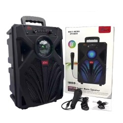 Sing-e Portable Wireless Speaker ZQS8149 with Mic and Remote Control Black Sing-e Portable Wireless Speaker ZQS8149 with Mic and Remote Control Black